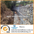 2mX1mX1m galvanizado soldado con autógena Galfan 3mm pared de Gabion utilizado para hacer área de aparcamiento